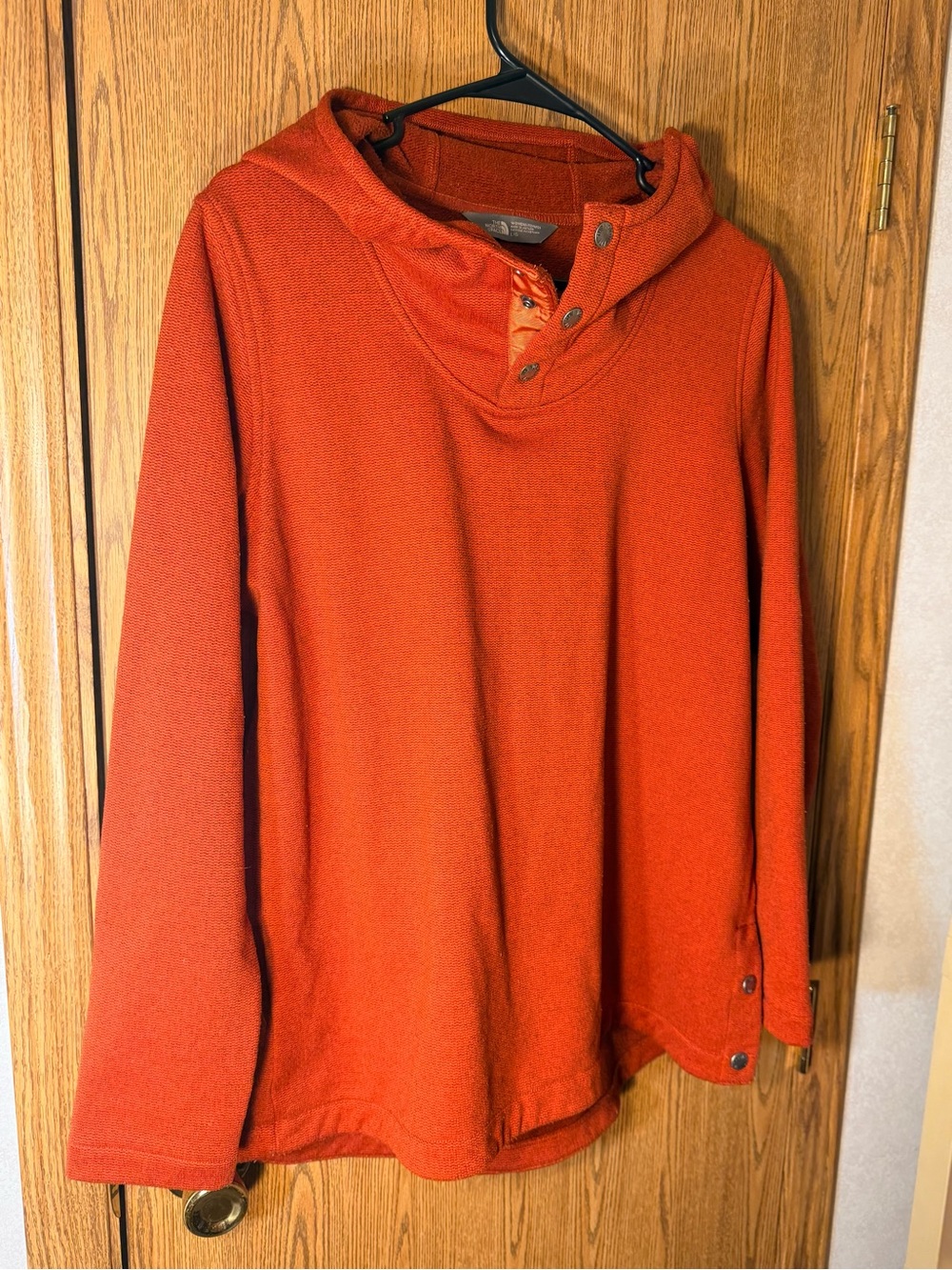 The North Face TNF Hooded Snap-Neck Pullover - Picture 3 of 7